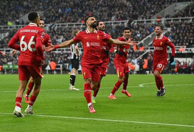 <p>Mo Salah is the most impressive player for the Reds once again </p>