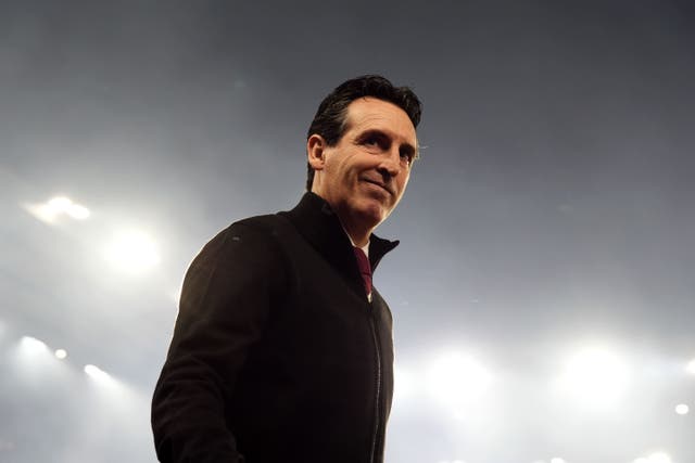 Unai Emery was happy to see his side return to winning ways (Nick Potts/PA)