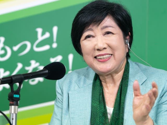 <p>Tokyo governor Yuriko Koike</p>