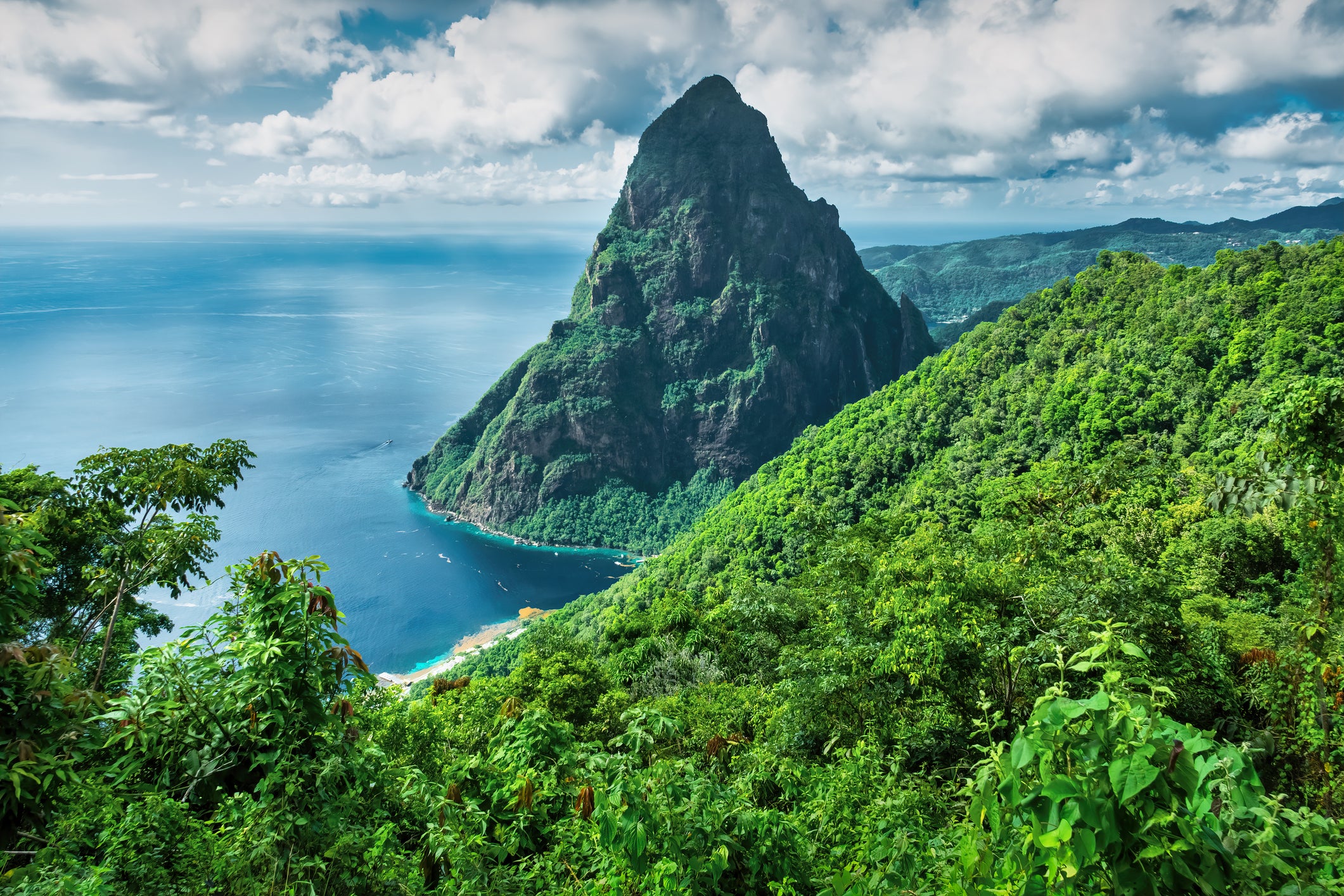 St Lucia boasts plenty of stunning views thanks to the abundance of natural beauty