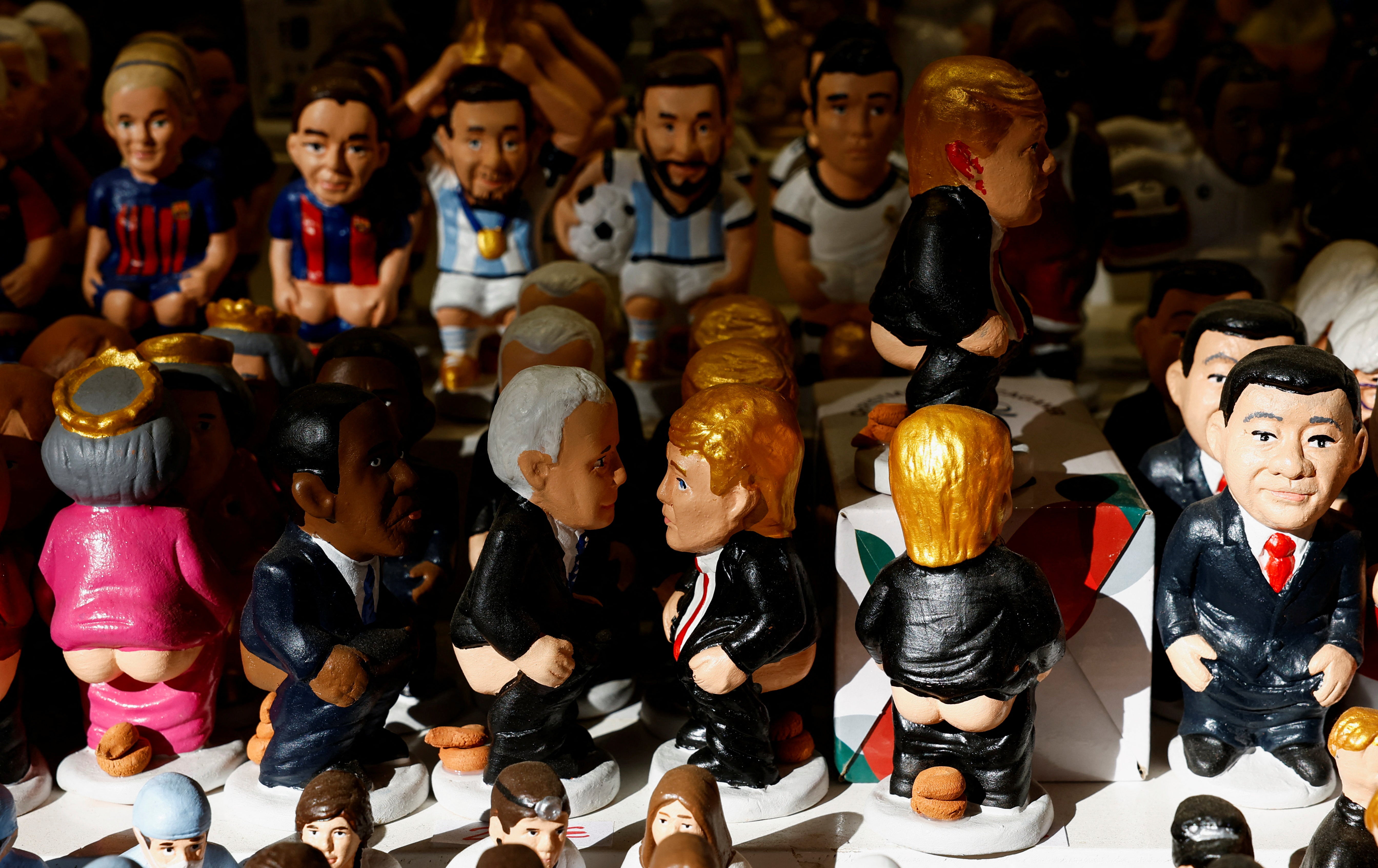 Trump Caganer Statue Flies Off Shelves in Spain