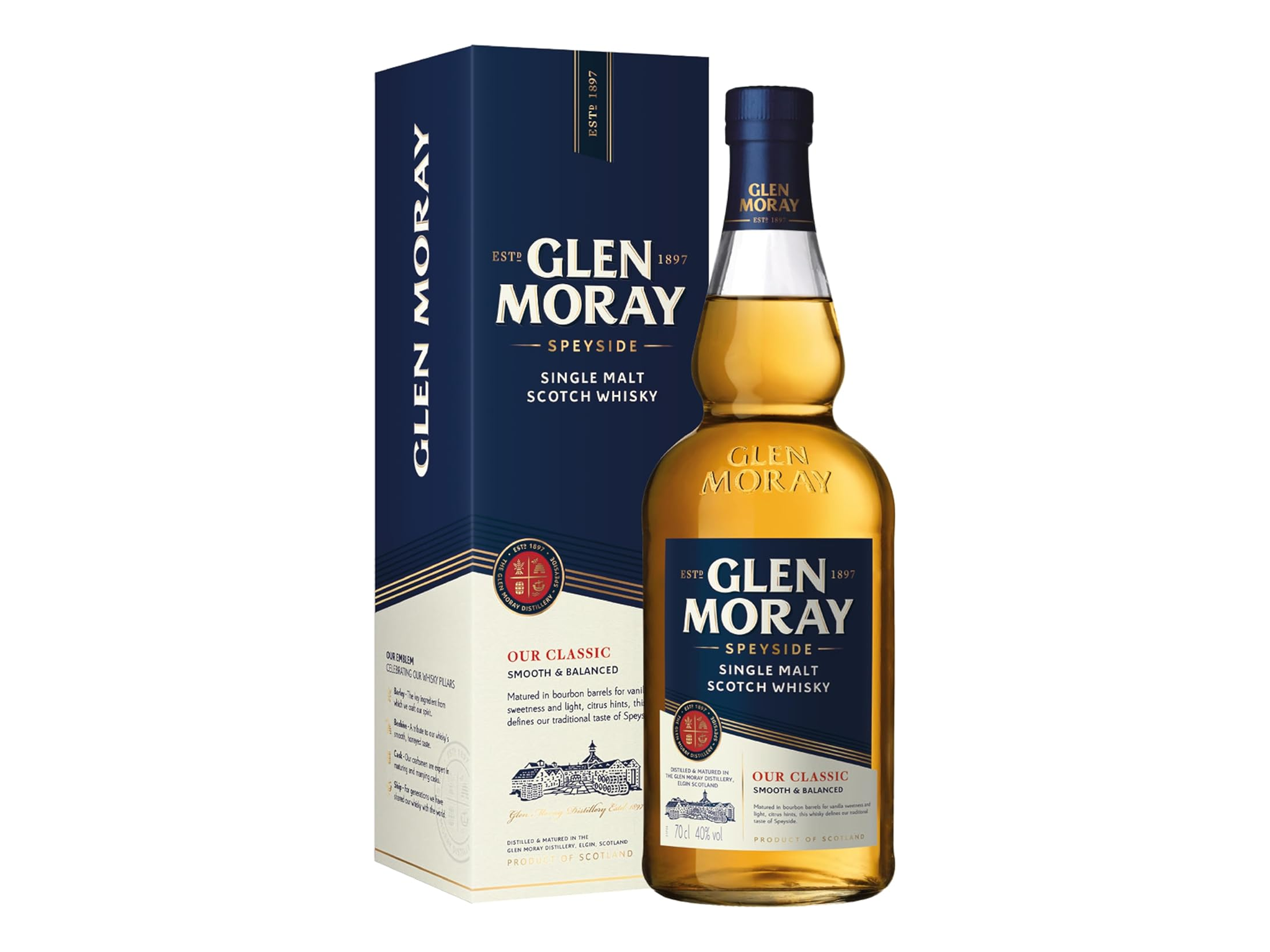 Best whiskey IndyBest review Glen Moray classic