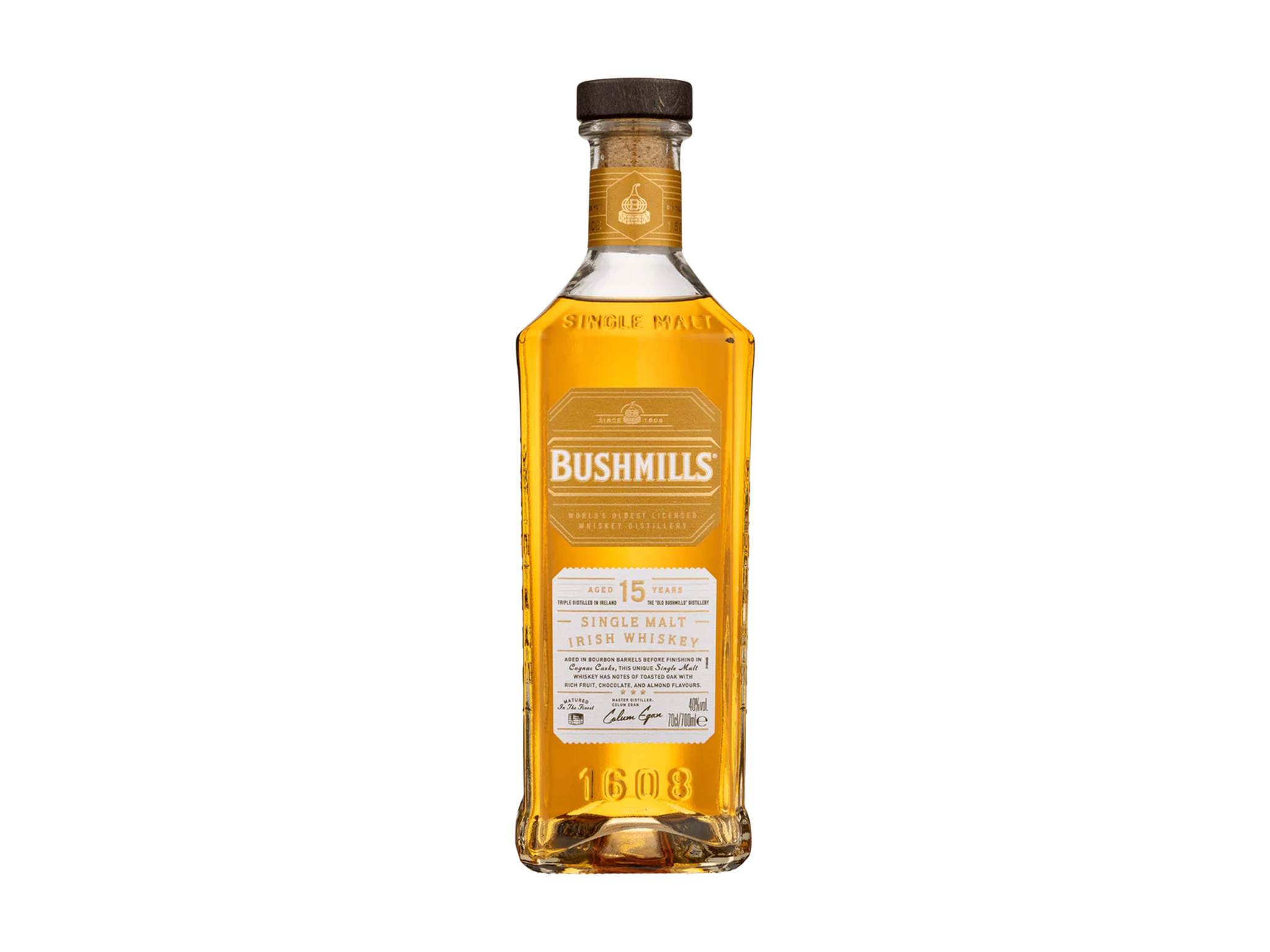 Best whiskey IndyBest review Bushmills single malt 15 year old.