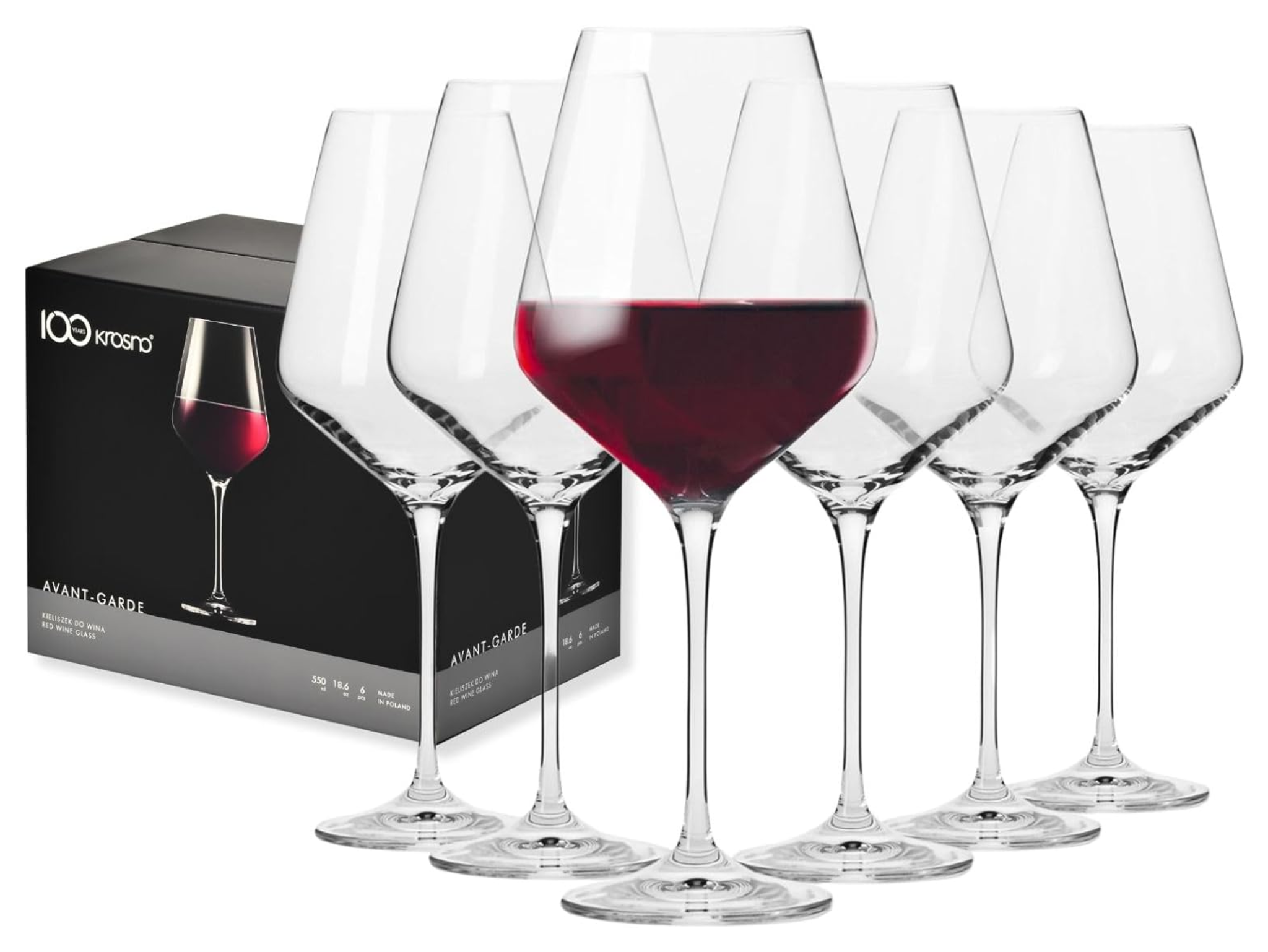 best wine glasses krosno large red wine glasses set of 6 indybest