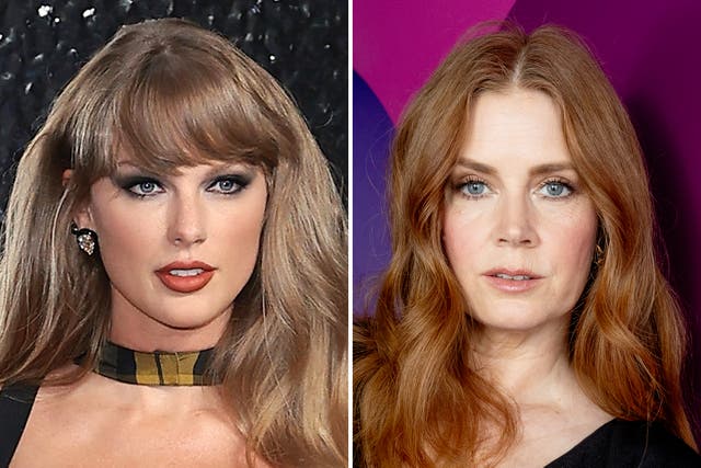 <p>Amy Adams and Taylor Swift </p>