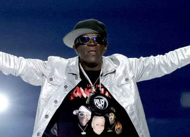 <p>Flavor Flav</p>