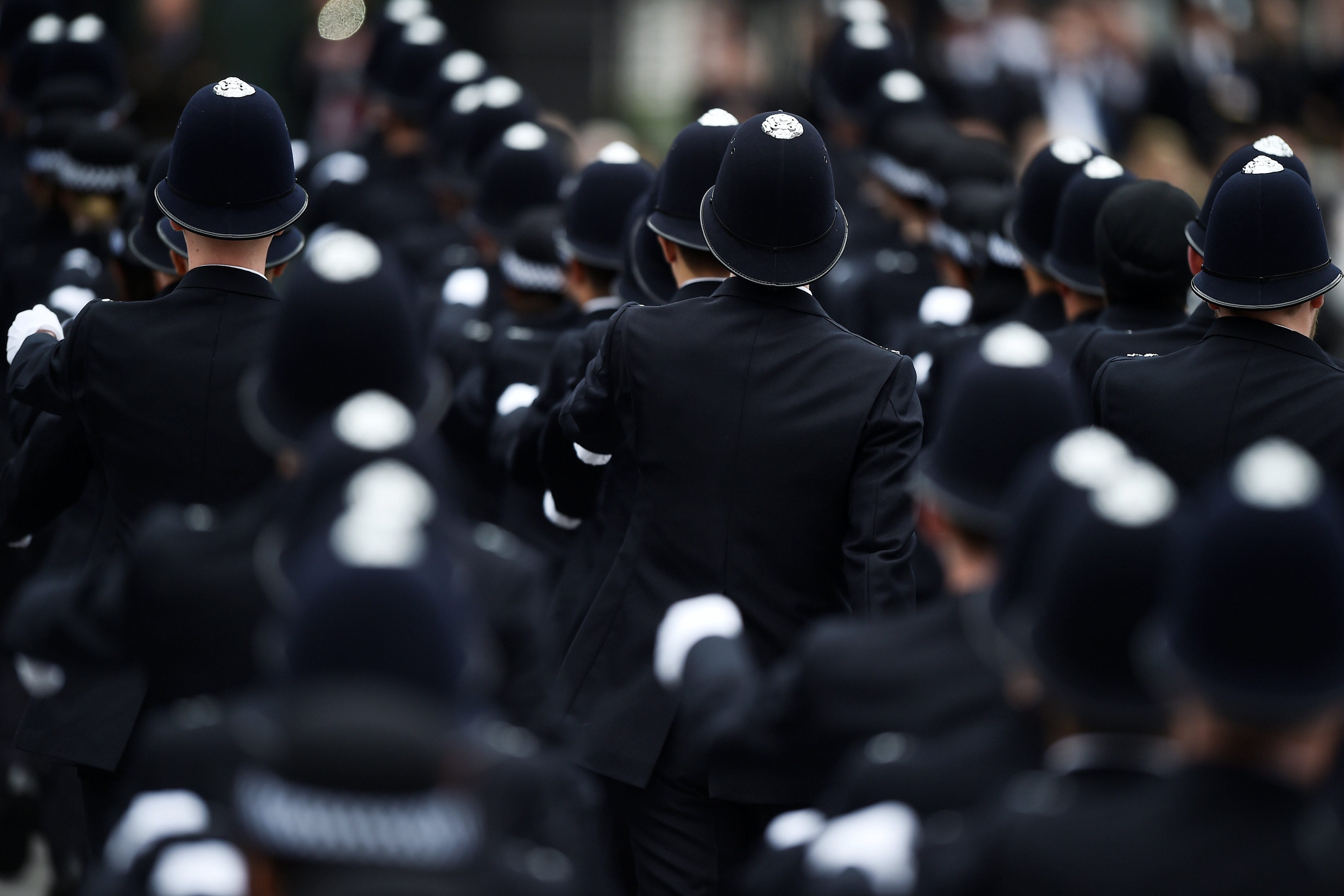 Sir Keir Starmer vowed to put more police on the beat as part of his plan for change (Hannah McKay/PA)