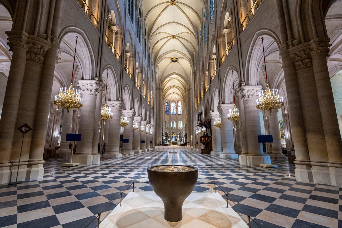 Notre Dame's reopening will begin with an archbishop's knock on the doors. Here's what comes next