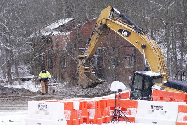Missing Woman Sinkhole Search