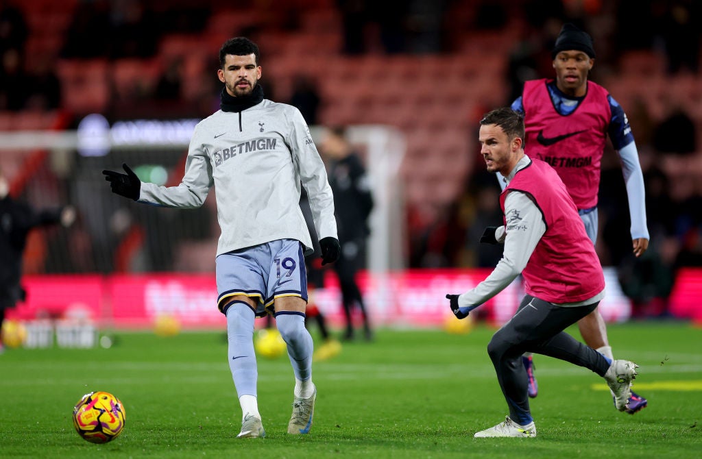 Bournemouth vs Tottenham LIVE: Premier League latest score and goal updates as Spurs make Dominic Solanke decision