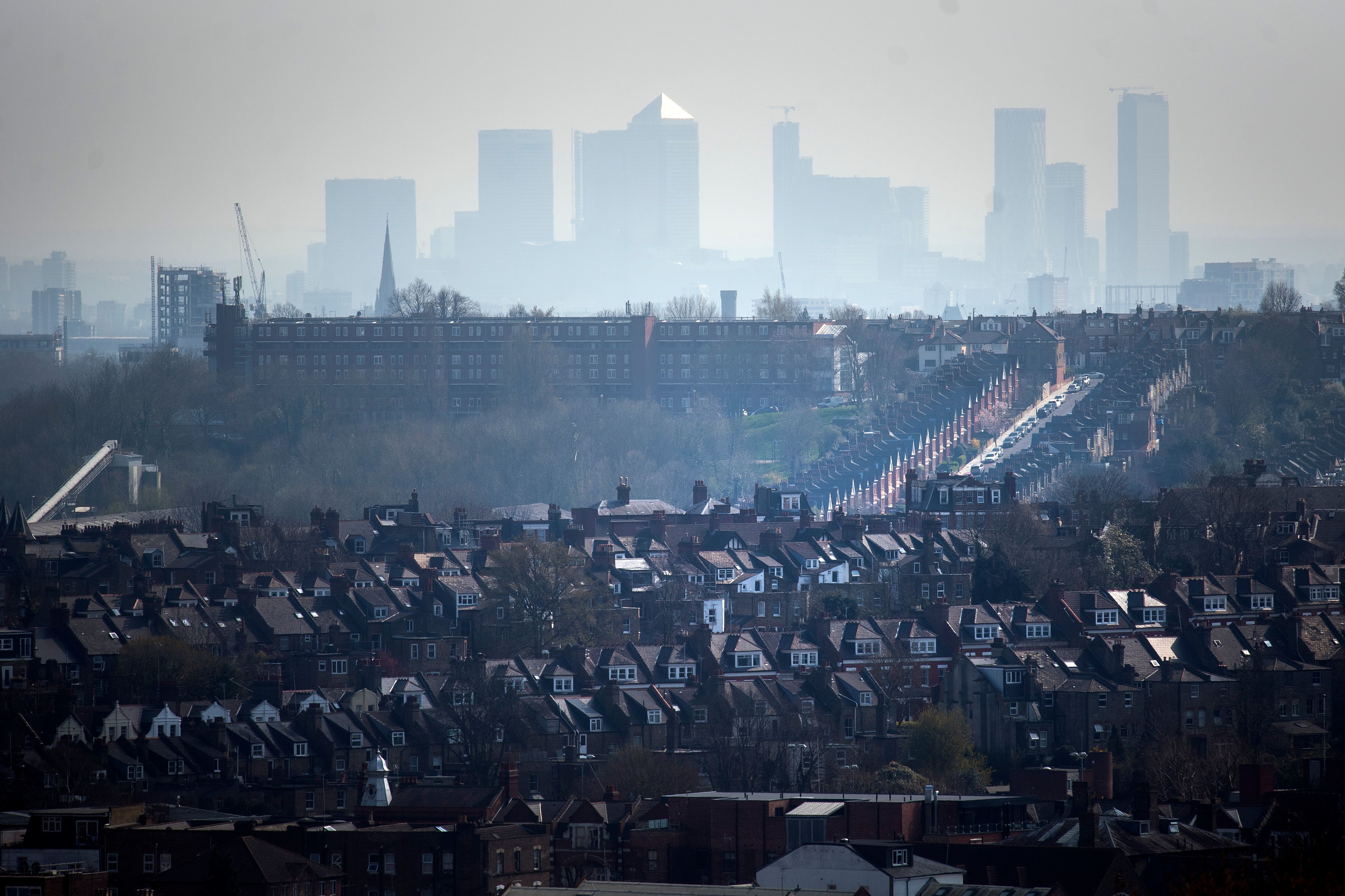 Current levels of air pollution are at a 20-year low but could still pose significant risks to public health, experts said (Victoria Jones/PA)