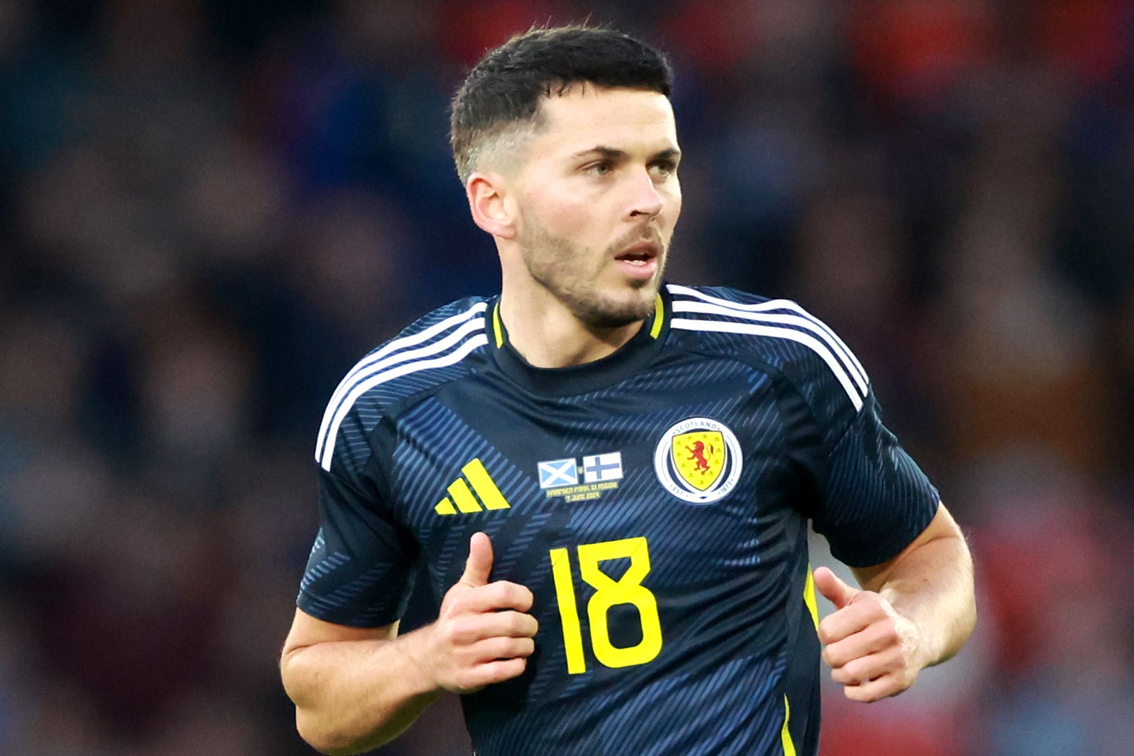 Scotland’s Lewis Morgan is in MLS Cup action on Sunday (Steve Welsh/PA)