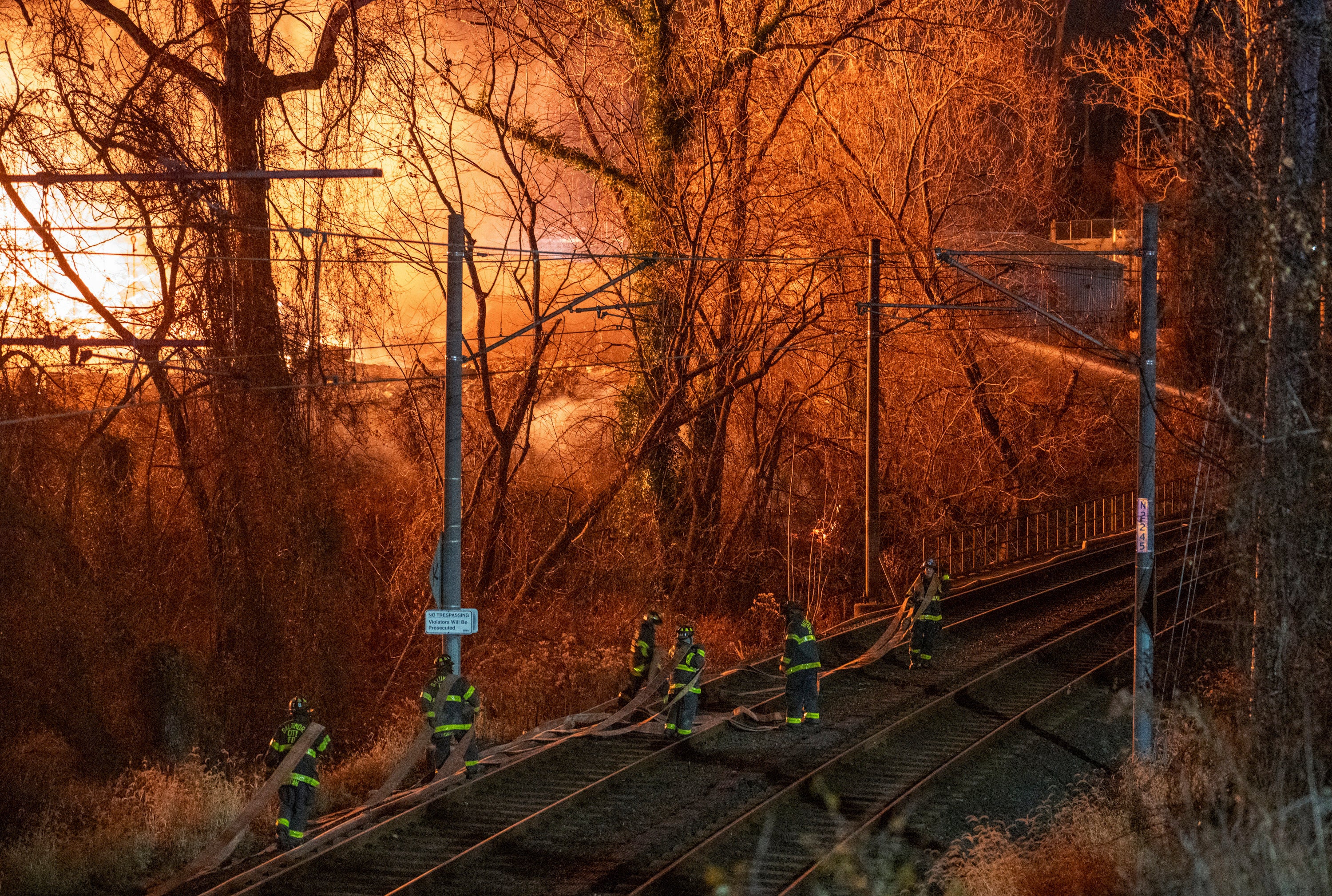 Baltimore-Wood-Recycling-Fire