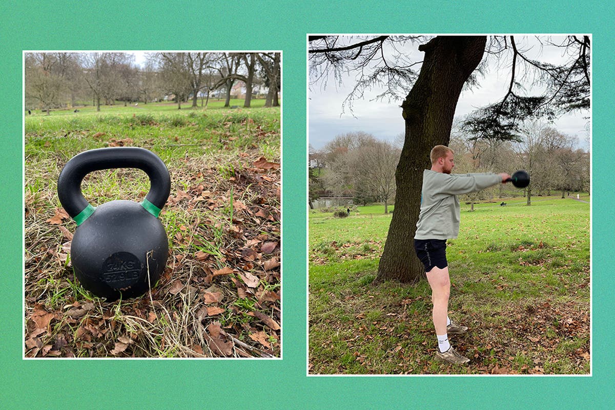 I tried ‘the best kettlebell workout’ and it hit my whole body in 10 minutes