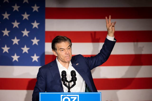 <p>Mehmet Oz, Donald Trump’s pick to oversee the Centers for Medicare and Medicaid Services, said uninsured Americans ‘don’t have a right to health’ </p>