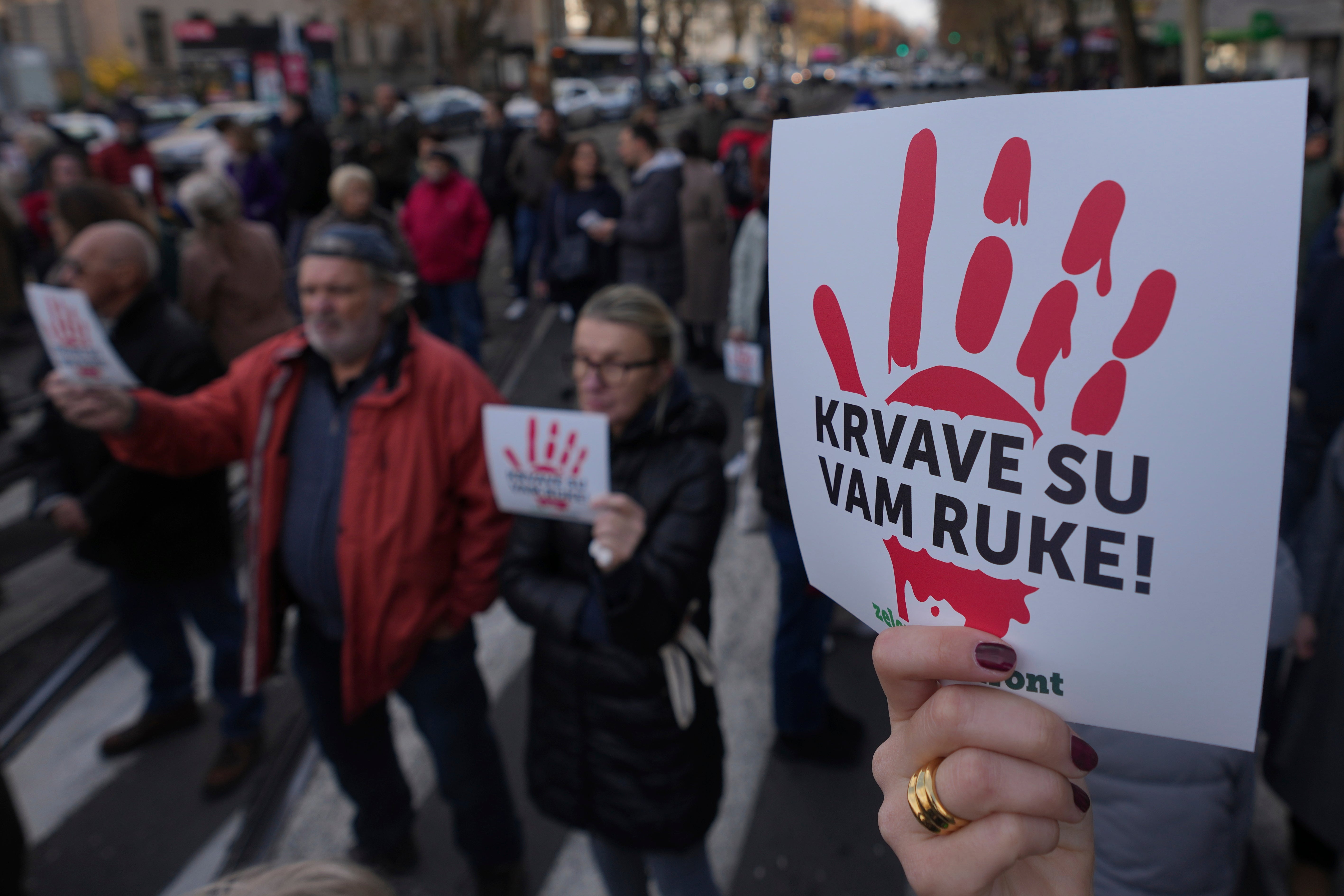 Serbia Roof Collapse