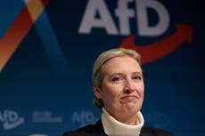 Germany's far-right AfD party nominates a candidate for chancellor in the upcoming election