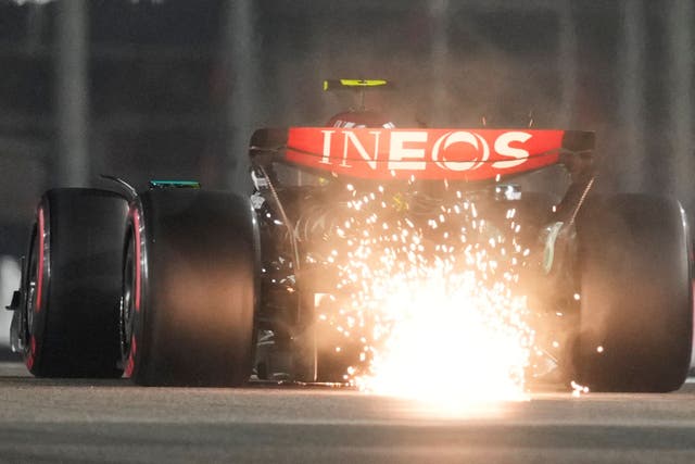 Lewis Hamilton was knocked out in Q1 (AP Photo/Altaf Qadri)