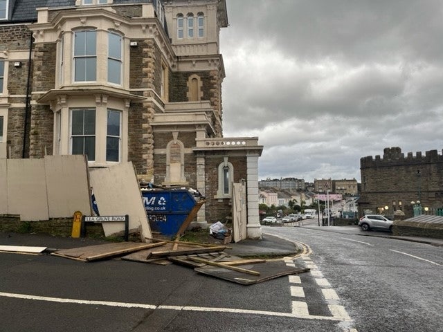 Man dies after tree falls on van as Storm Darragh lashes UK | The ...