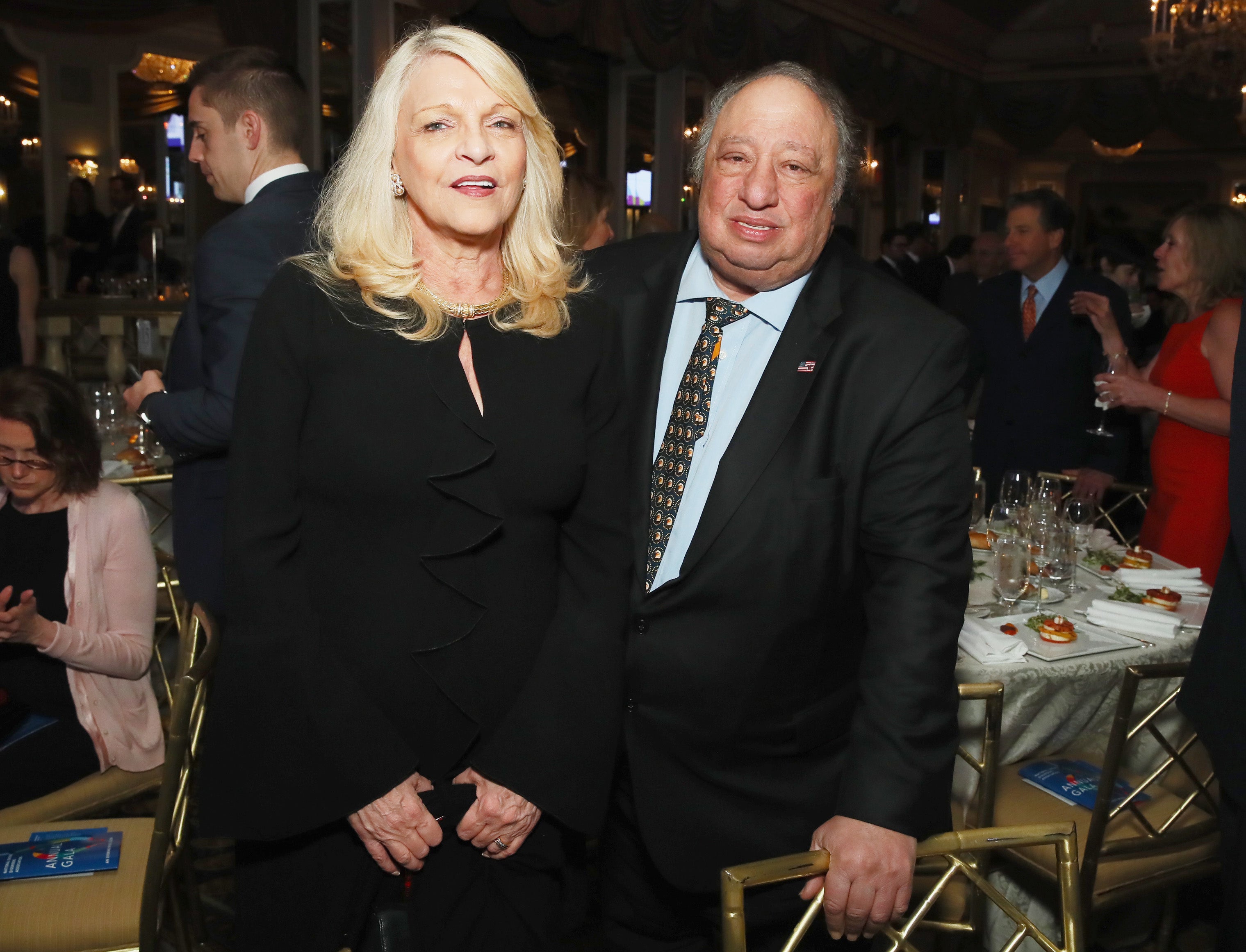 Supermarket magnate and 77 WABC owner John Catsimatidis (right) with wife Margo at the 2018 National Eating Disorders Association Annual Gala