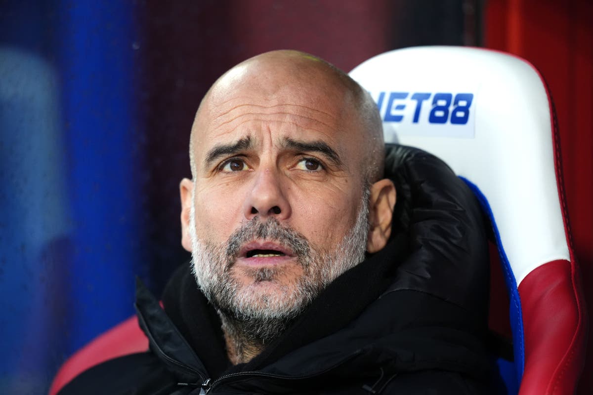 Pep Guardiola insists fatigue not a factor in Man City’s draw at Crystal Palace