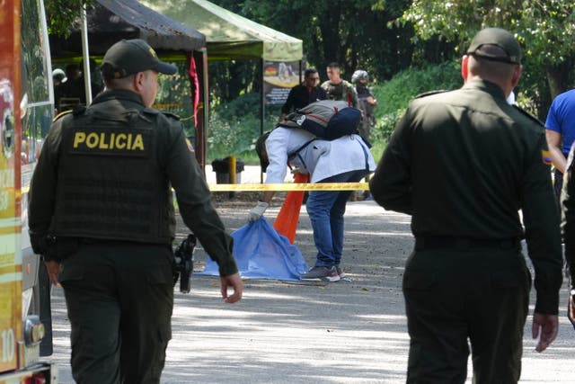 COLOMBIA-BOMBA ATAQUE