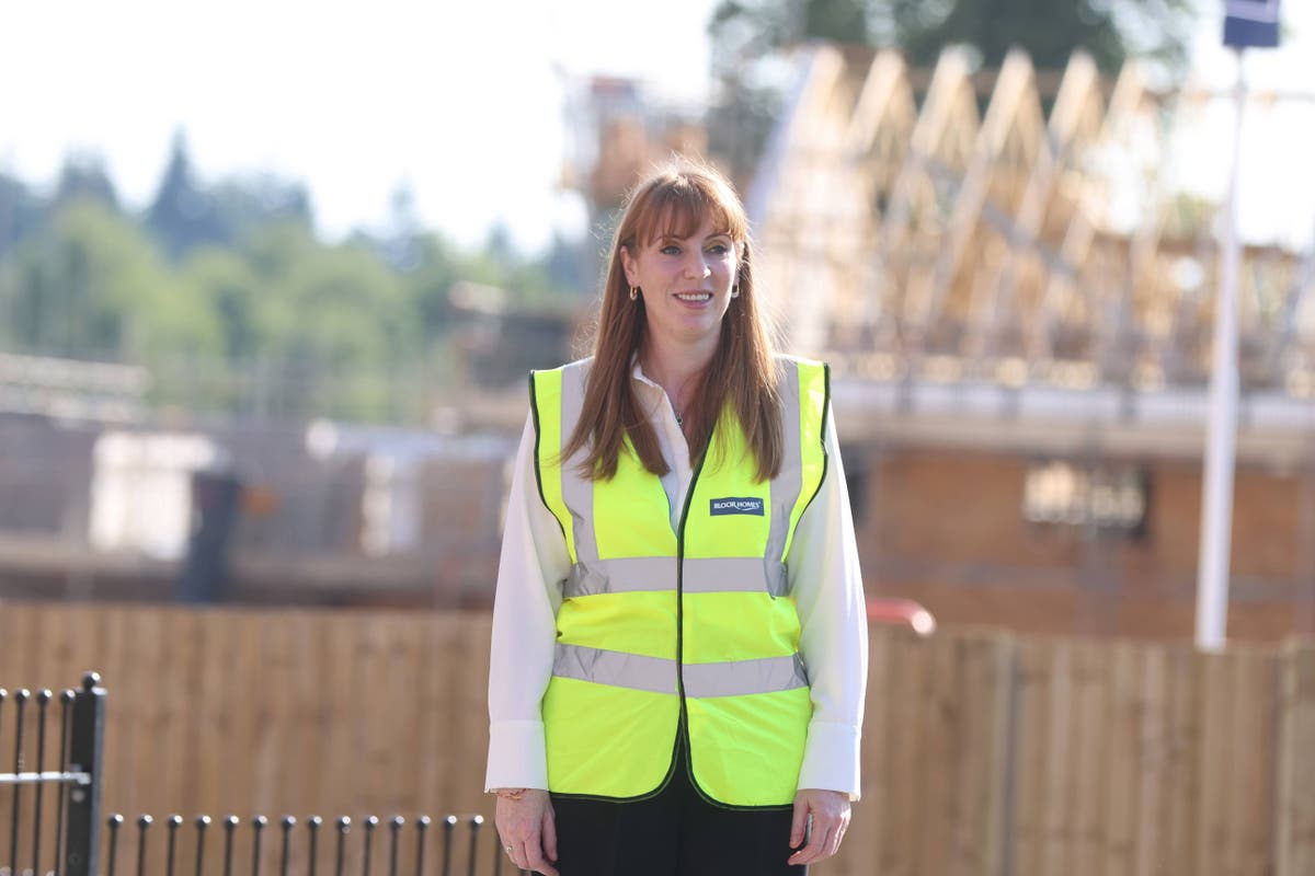 Angela Rayner to announce ‘sweeping planning overhaul’ to fast-track new homes