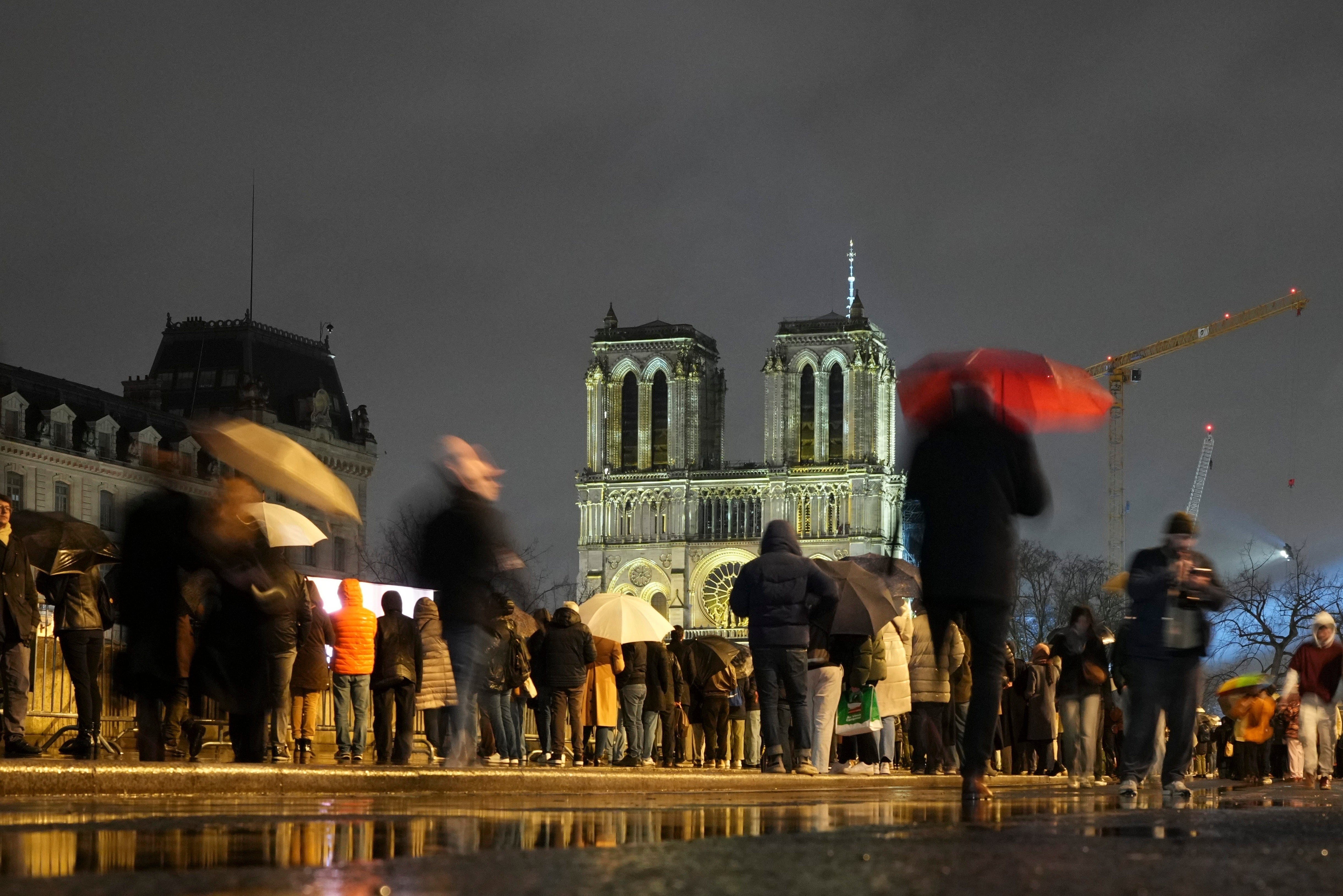 France Notre Dame Reopening