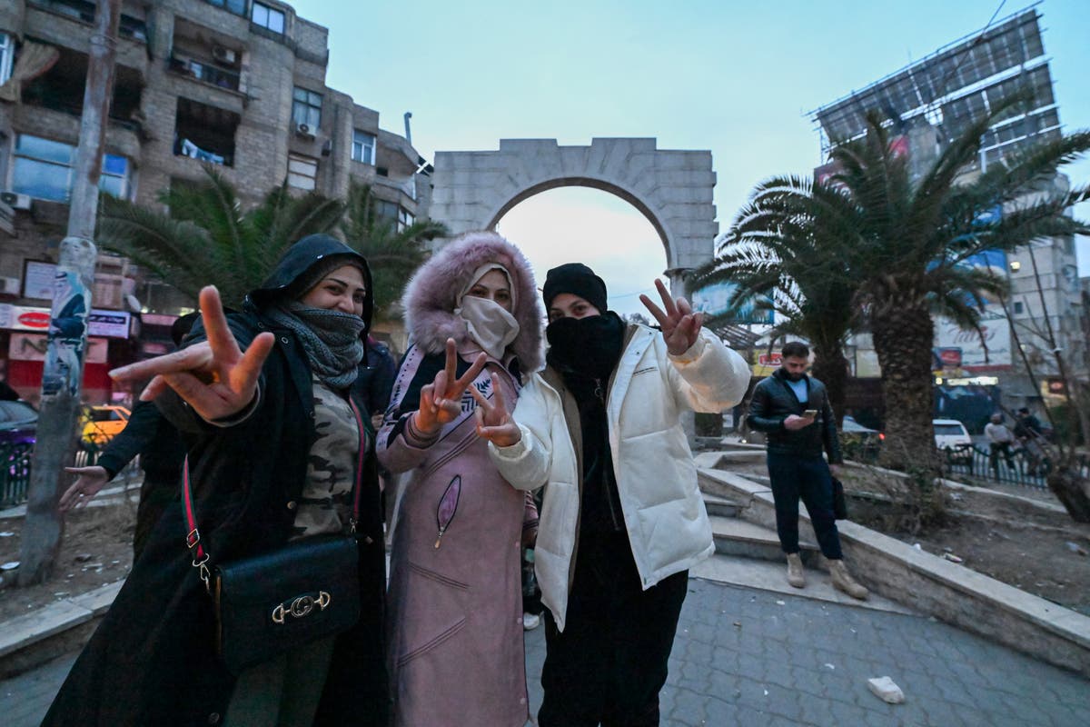 Watch live: Syrians in Turkey celebrate after rebel forces take control of Damascus