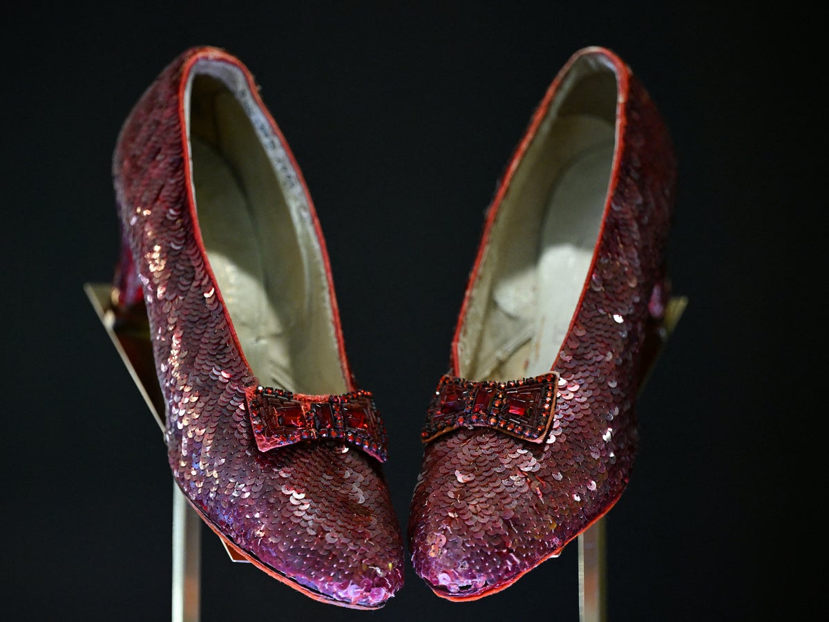 The Wizard Of Oz Ruby Slippers Demitasse Spoon - Novelty Collectible Coffee & Tea Spoon