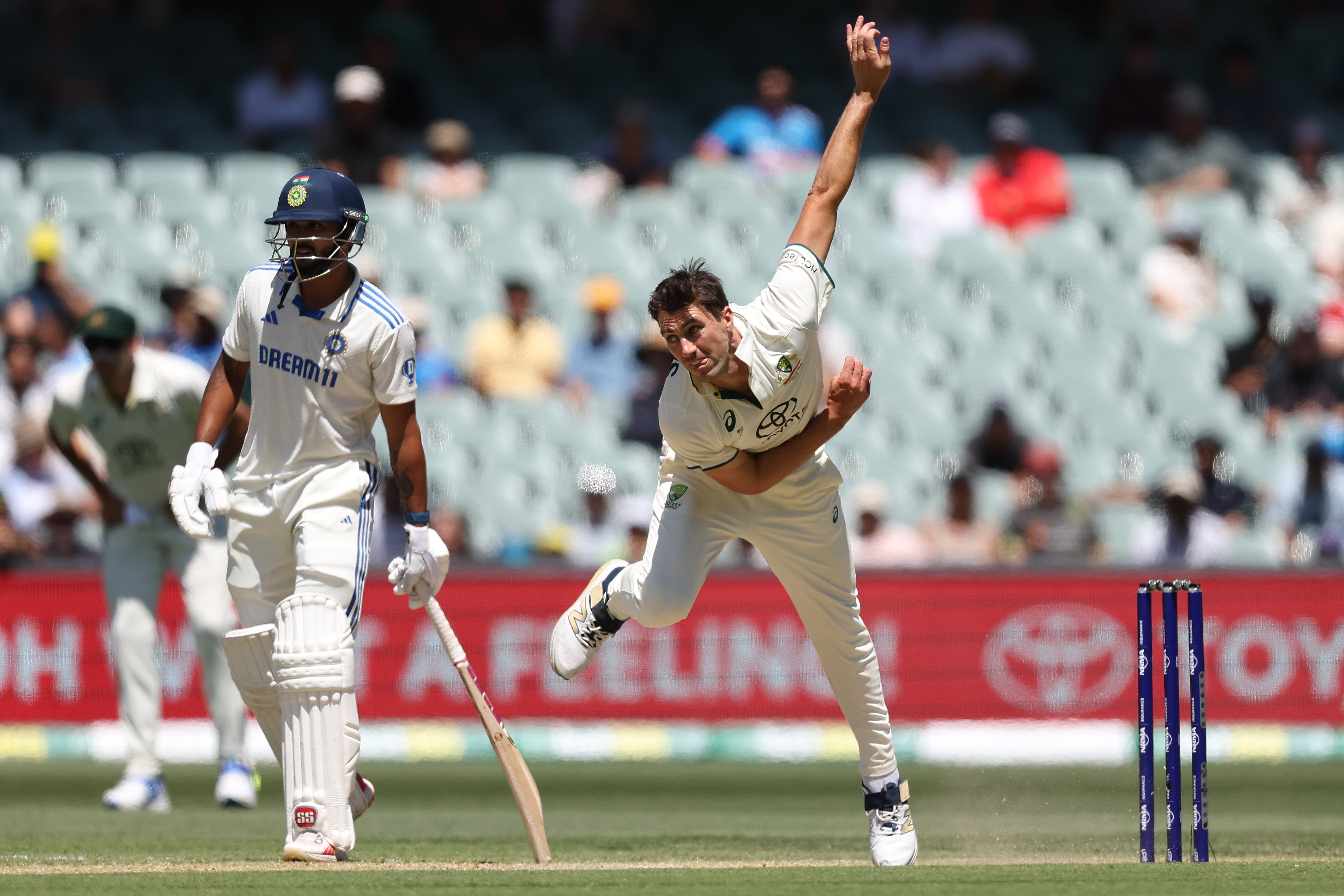 Pat Cummins led the way with some ruthless bowling in India’s second innings