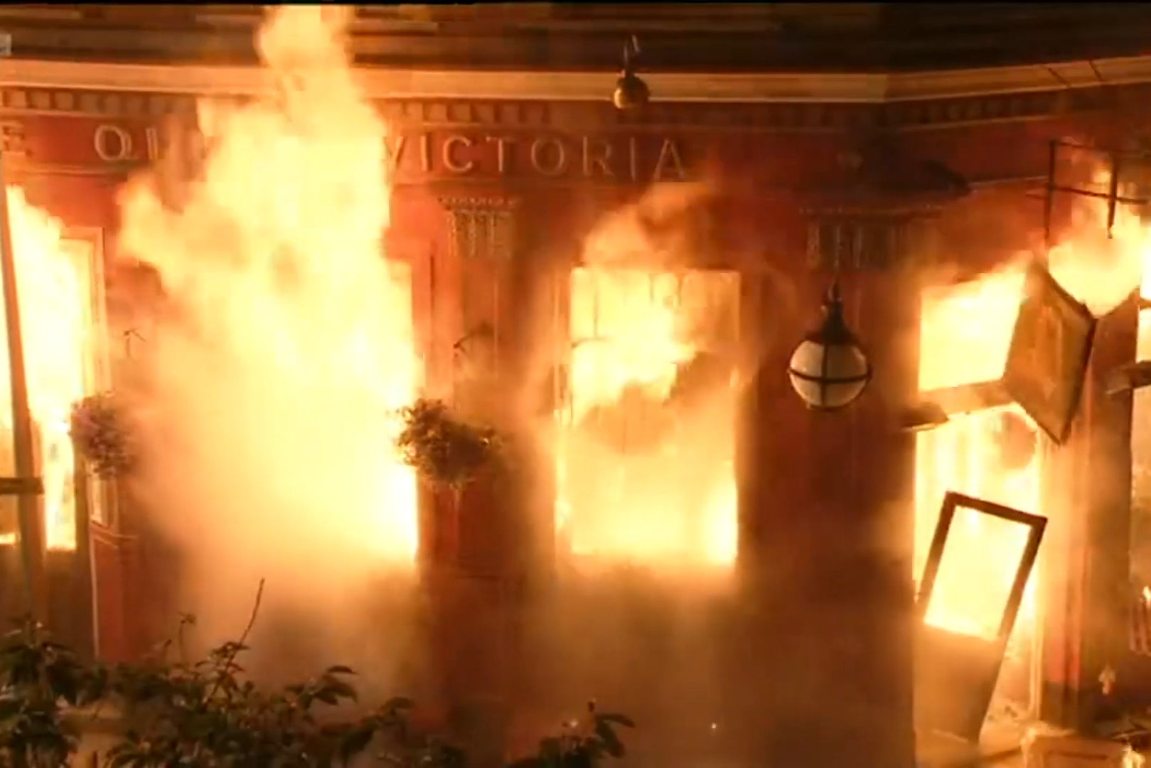 In 2010, the Queen Vic was nearly destroyed in a fire on ‘EastEnders'