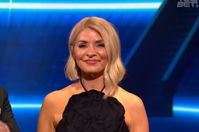 <p>Holly Willoughby presenting ‘You Bet!'</p>