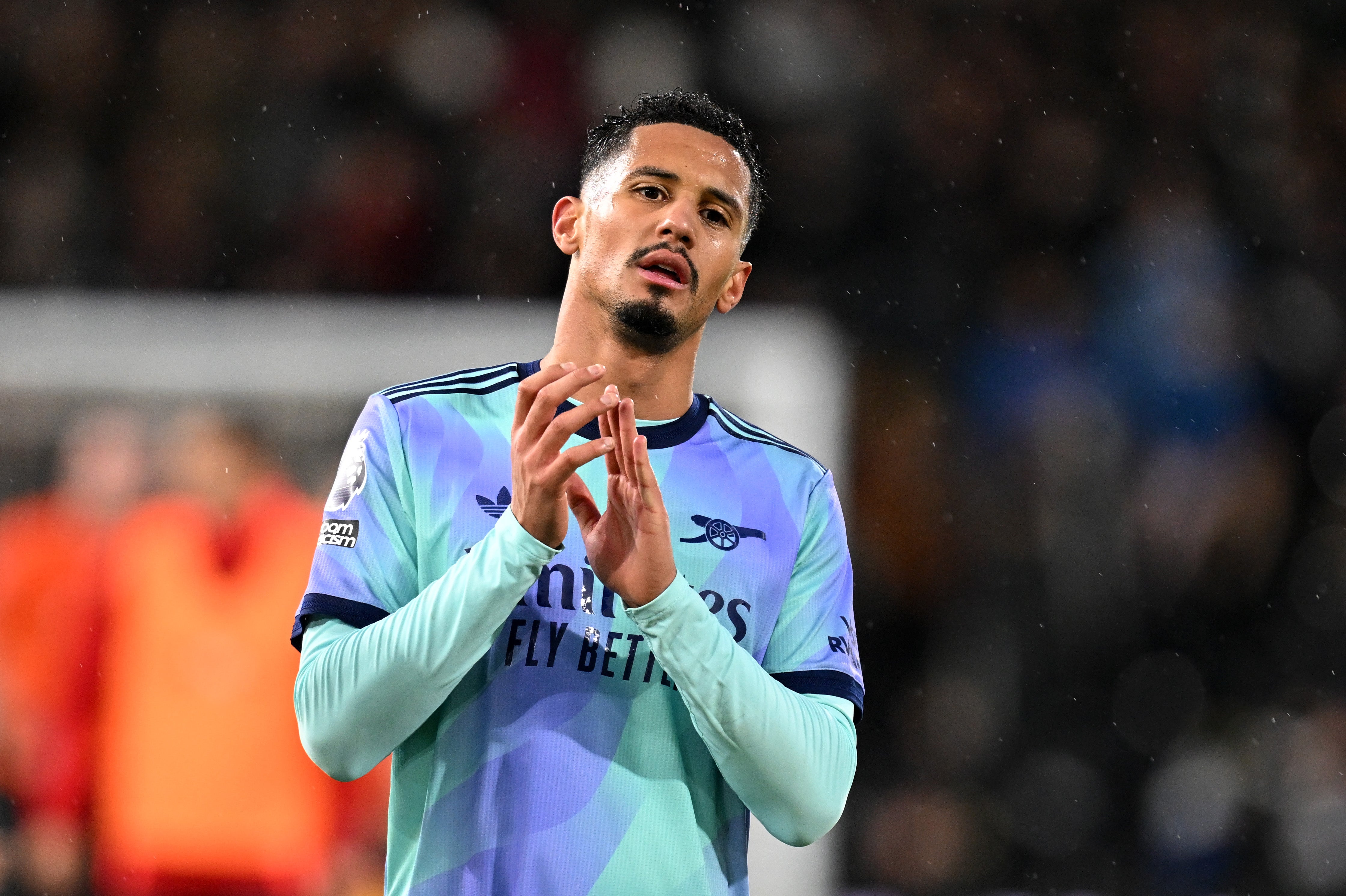 William Saliba scored but could not prevent Arsenal from dropping points