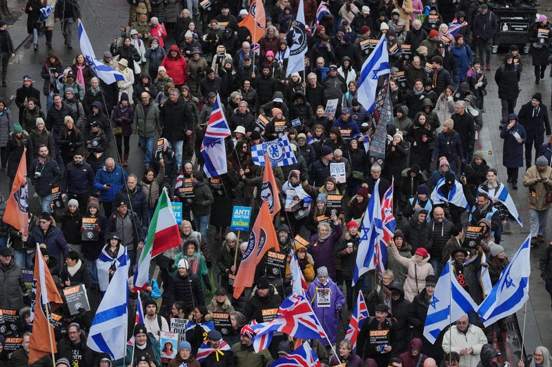 British Jews facing most ‘hatred’ in decades amid hundreds of attacks