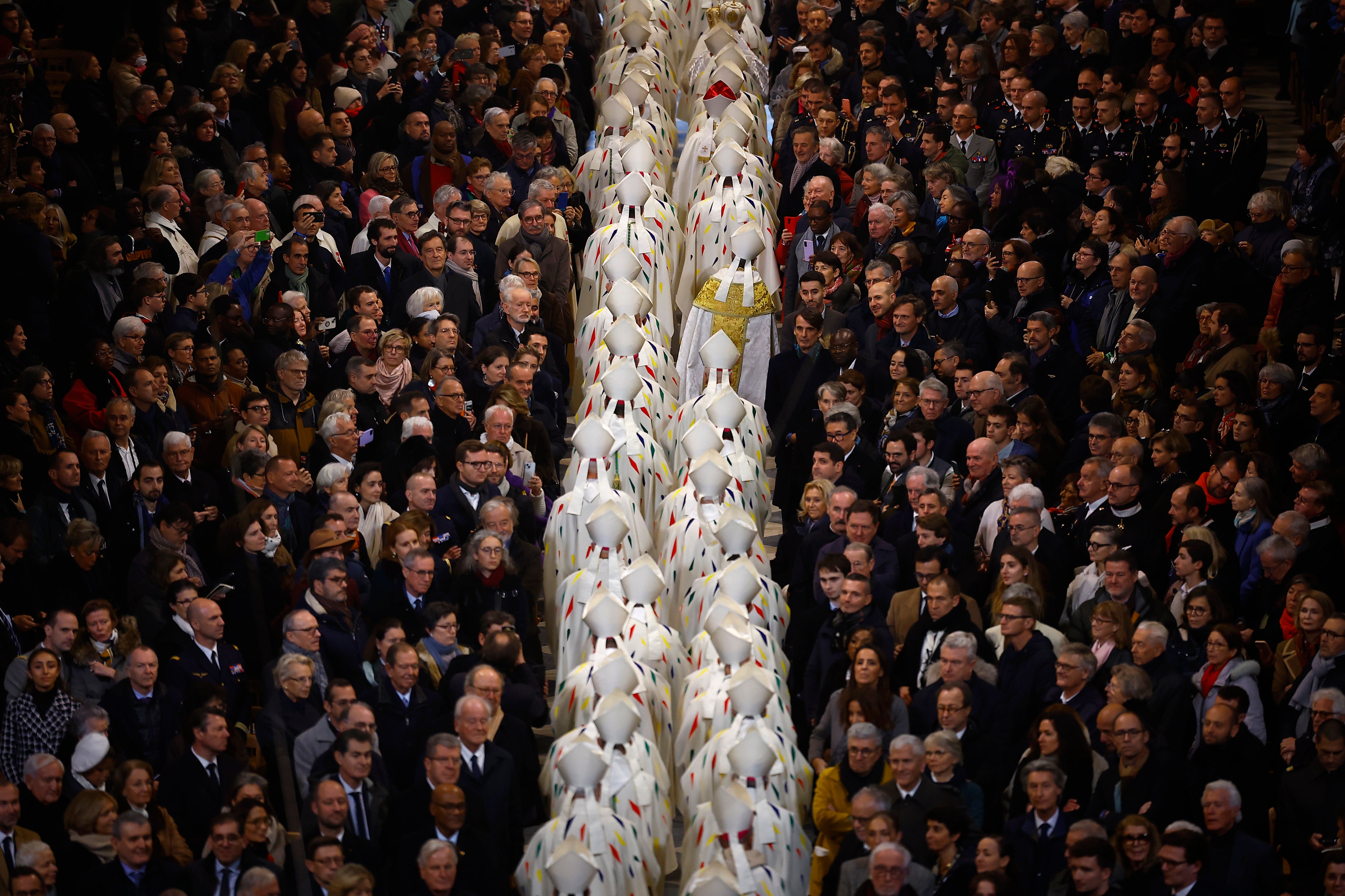 France Notre Dame Mass