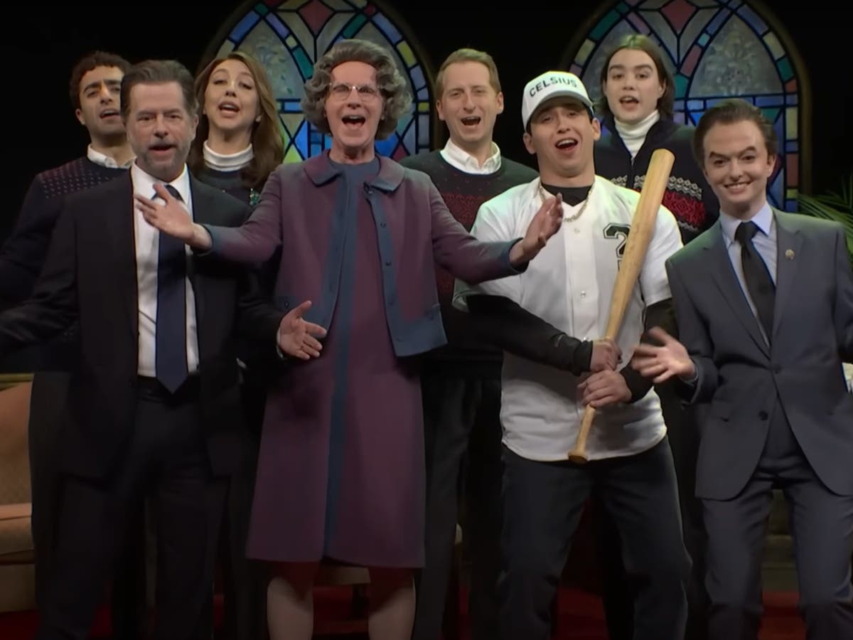 SNL’s cold open sees ‘poor little’ Matt Gaetz and Hunter Biden visit Church Lady after ‘most satanic year in history’