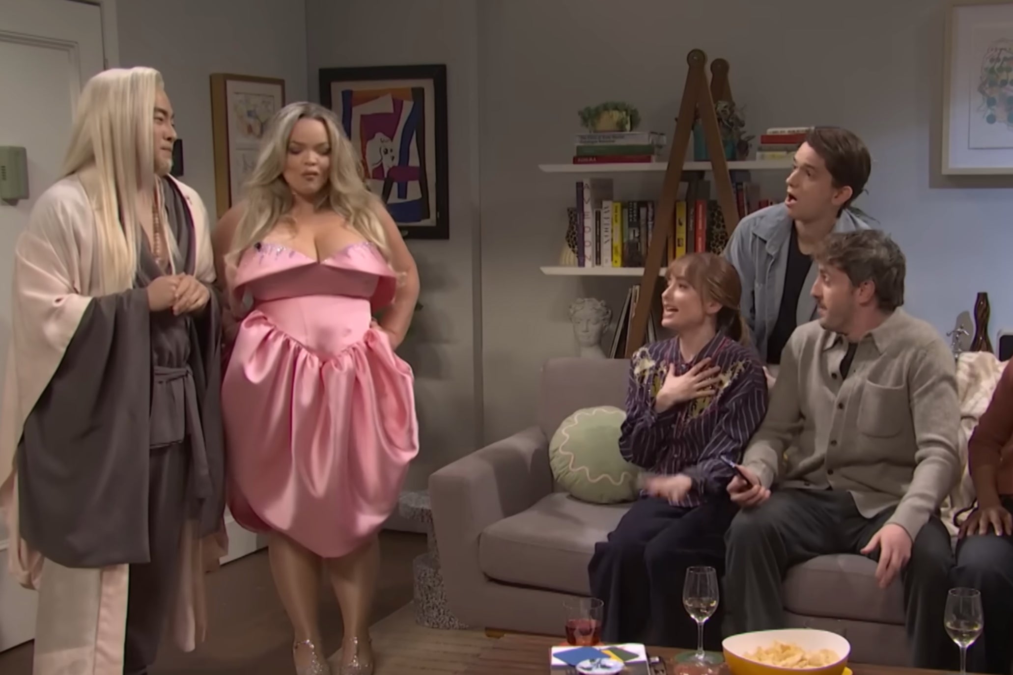 Trisha Paytas made her ‘SNL’ debut on December 7’s episode hosted by Paul Mescal