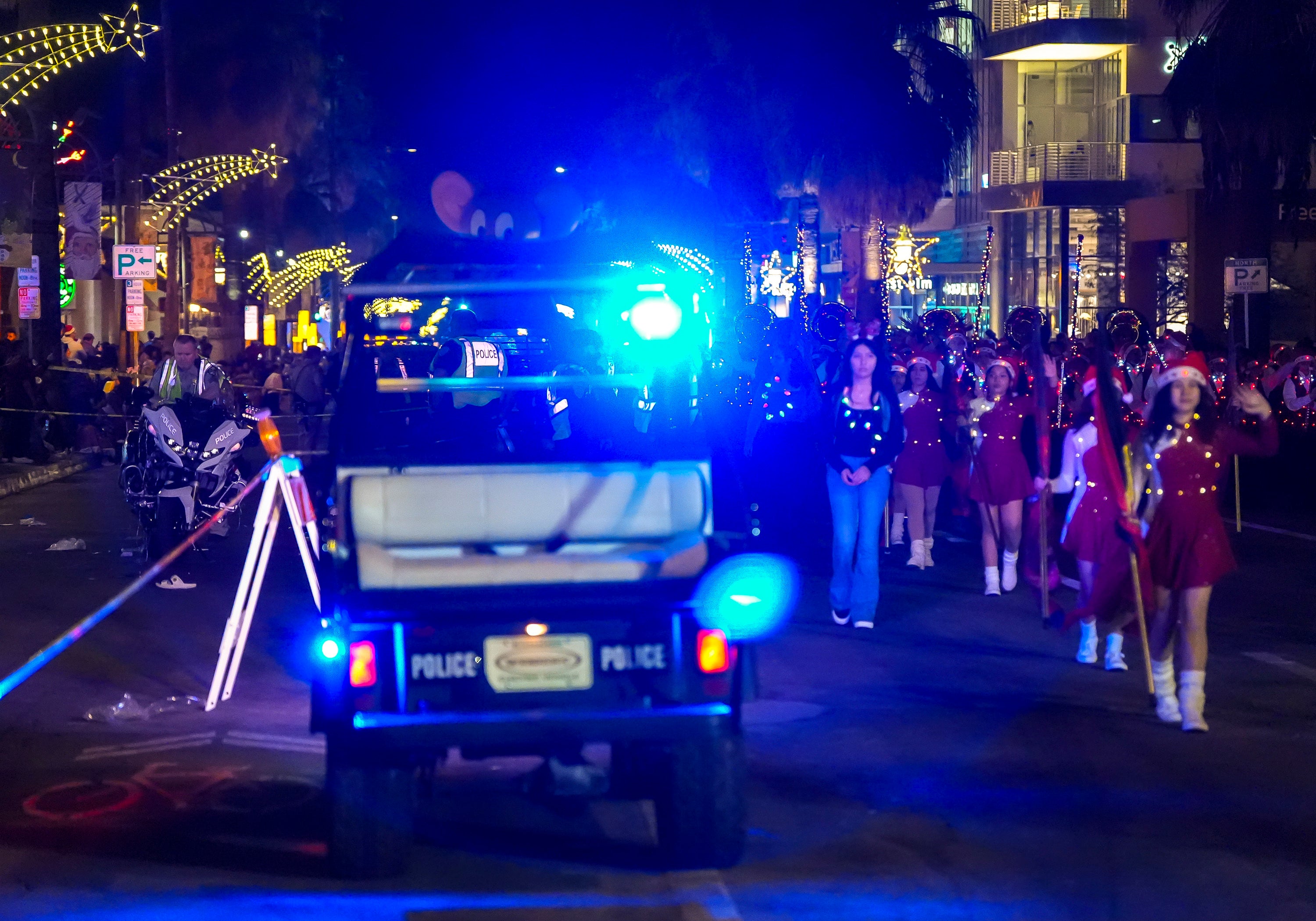 Police Motorcycle Crash Bystanders Injured