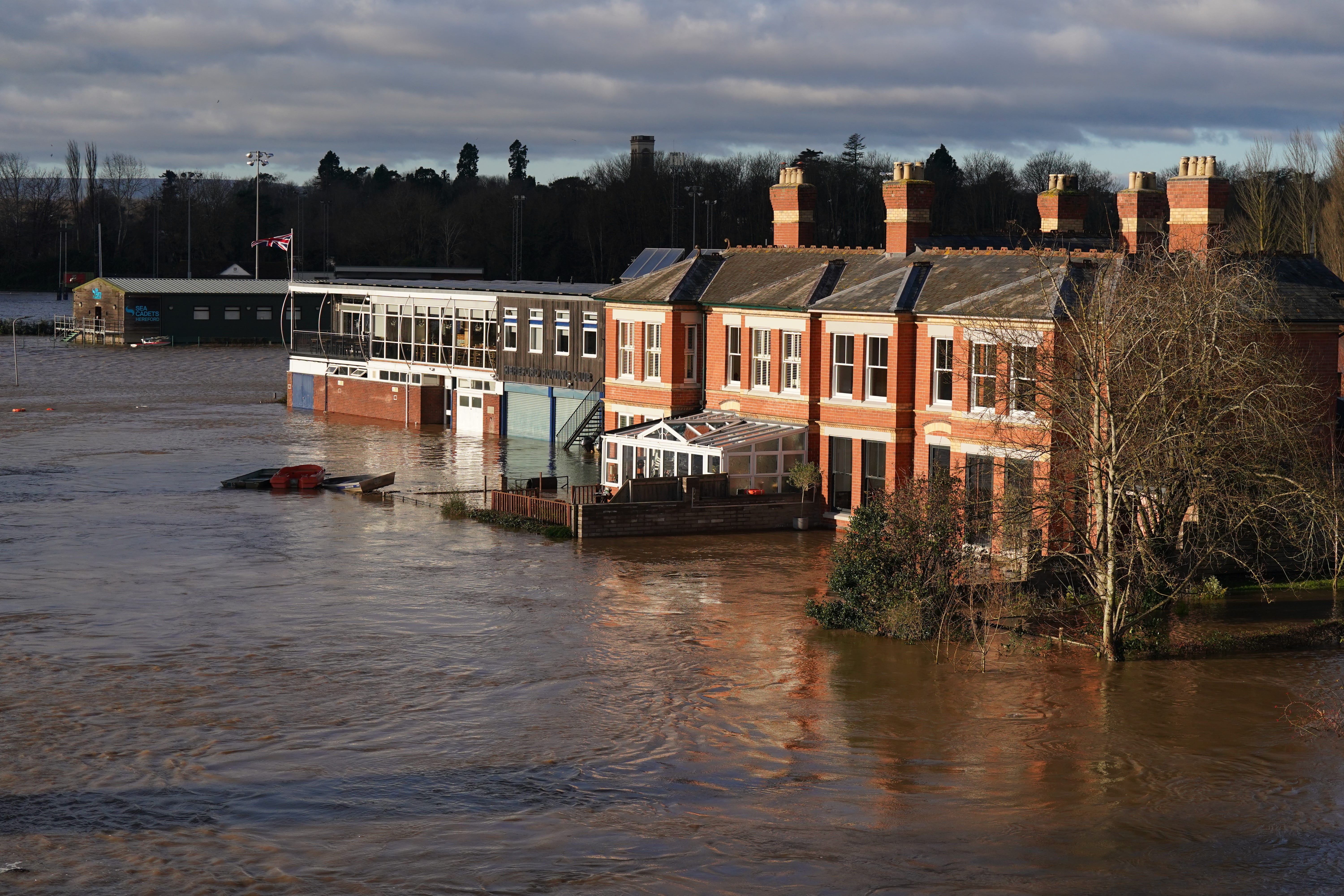 Storm Darragh hit large parts of the UK and Ireland over the weekend (Jacob King/PA)