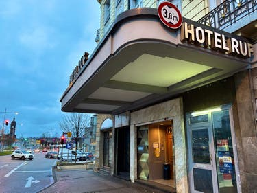 <p>Ruf and ready: Hotel in Pforzheim, southwest Germany</p>