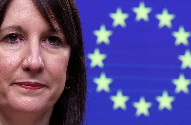 <p>Reeves was in Brussels today </p>