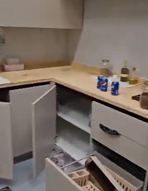 A kitchen was found in the tunnels with Tetley tea and Pepsi cans