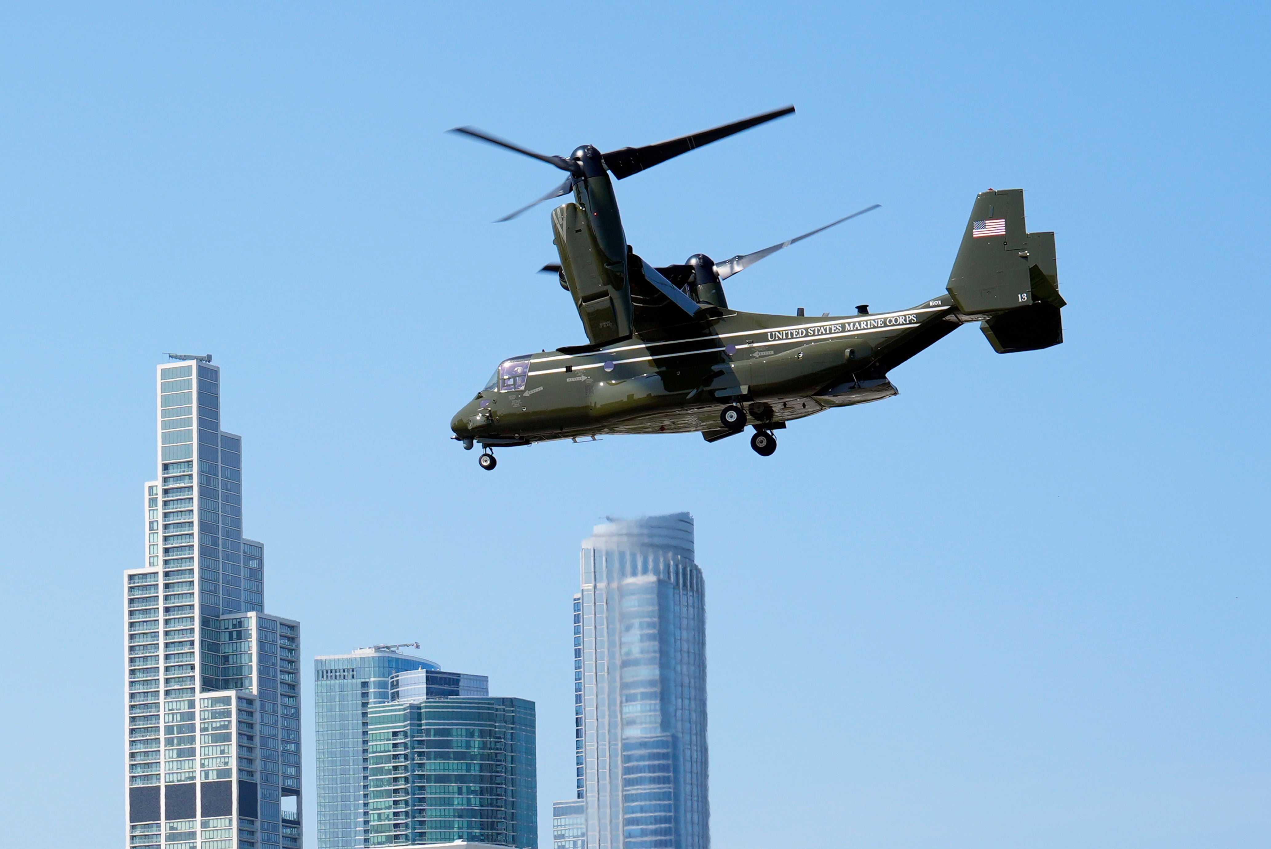 Following a report, lawmakers sent a letter to Defense Secretary Lloyd Austin asking him to reground the Osprey fleet until solutions can be put in place to address safety and design issues