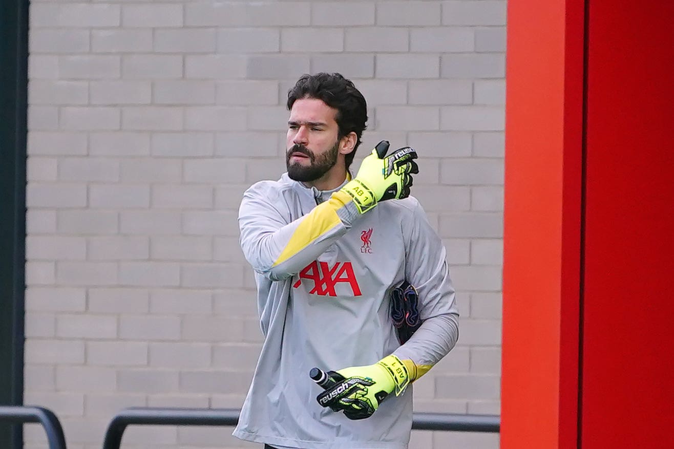 Alisson Becker Returns To Liverpool Squad For Girona…