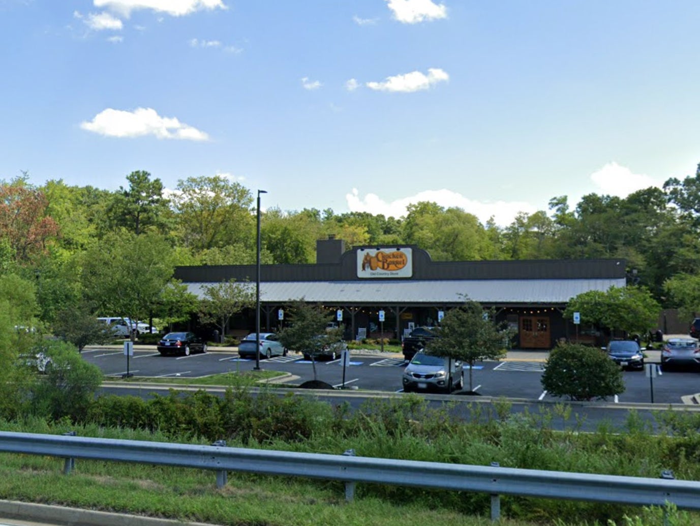 A Cracker Barrel in Waldorf, Maryland, where staff allegedly turned away a group of students with developmental disabilities and teachers from Dr James Craik Elementary School in December 2024