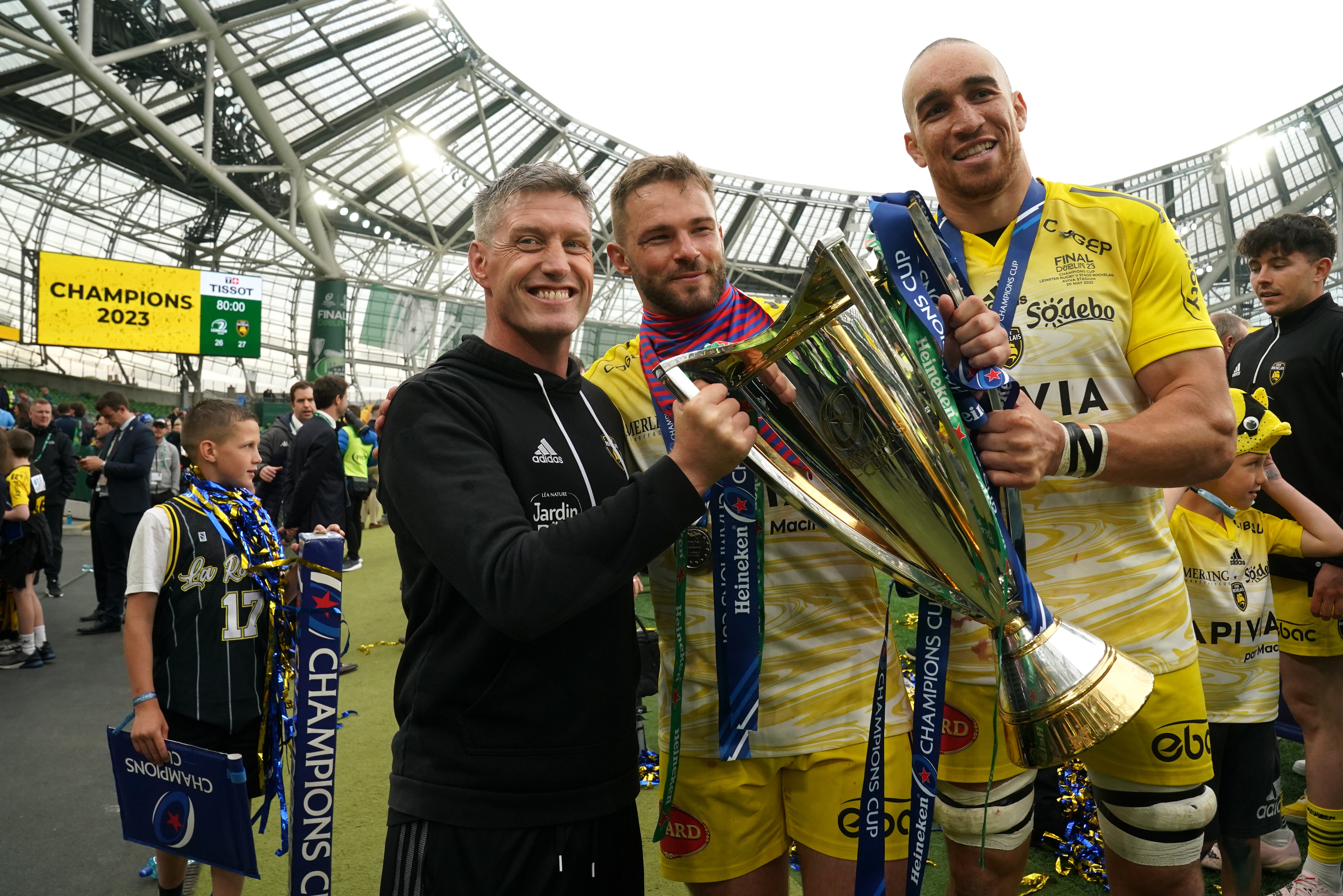 Ronan O’Gara has masterminded Champions Cup success for La Rochelle