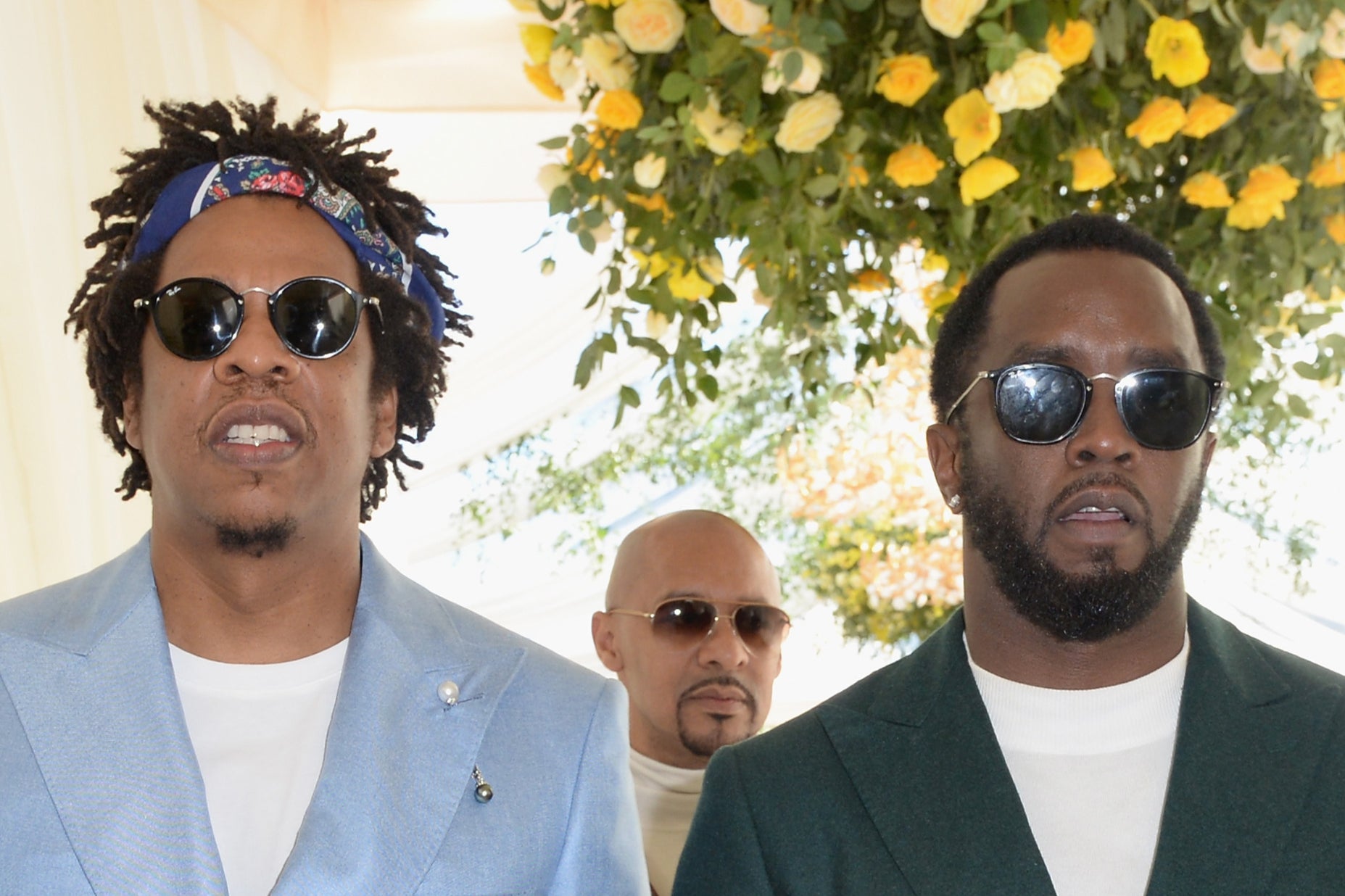 Jay-Z e Diddy participam do Roc Nation Brunch 2019 em Los Angeles