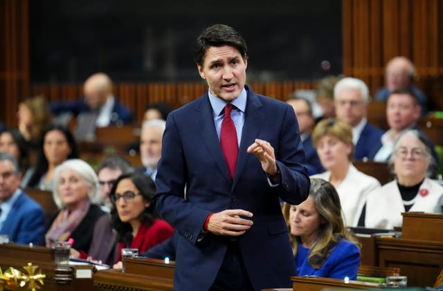 Canada Parliament Trudeau