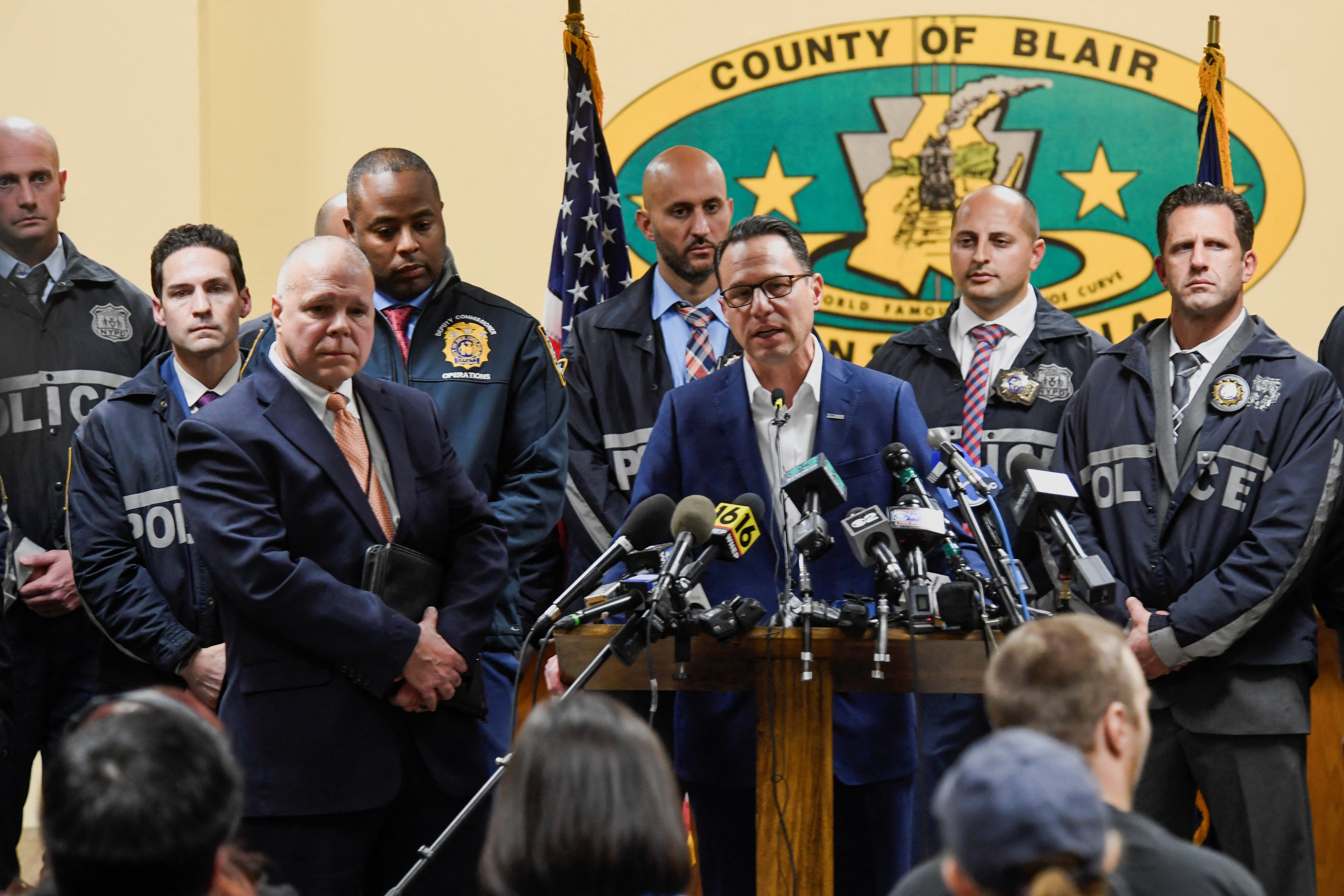 Pennsylvania Governor Josh Shapiro speaks about the person of interest arrested after the killing of United Healthcare CEO Brian Thompson